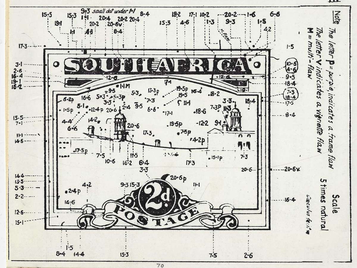 Union Reconstructed Plate III 2d Roto with notes.