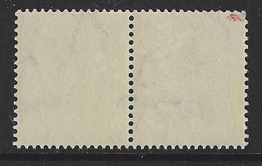 Union 1930`s Tete-Beche Roto Pair with Varieties MNH. SACC 43f.