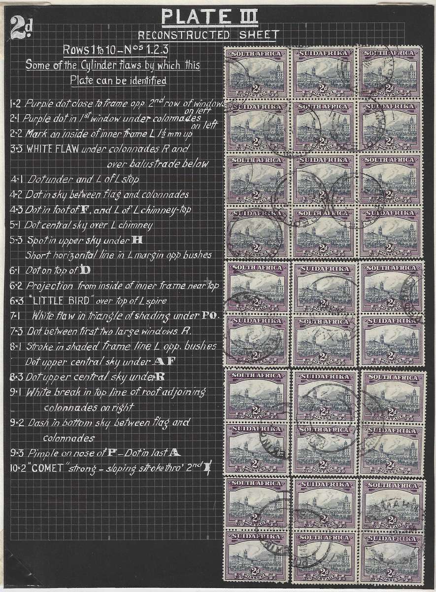 Union Reconstructed Plate III 2d Roto with notes.