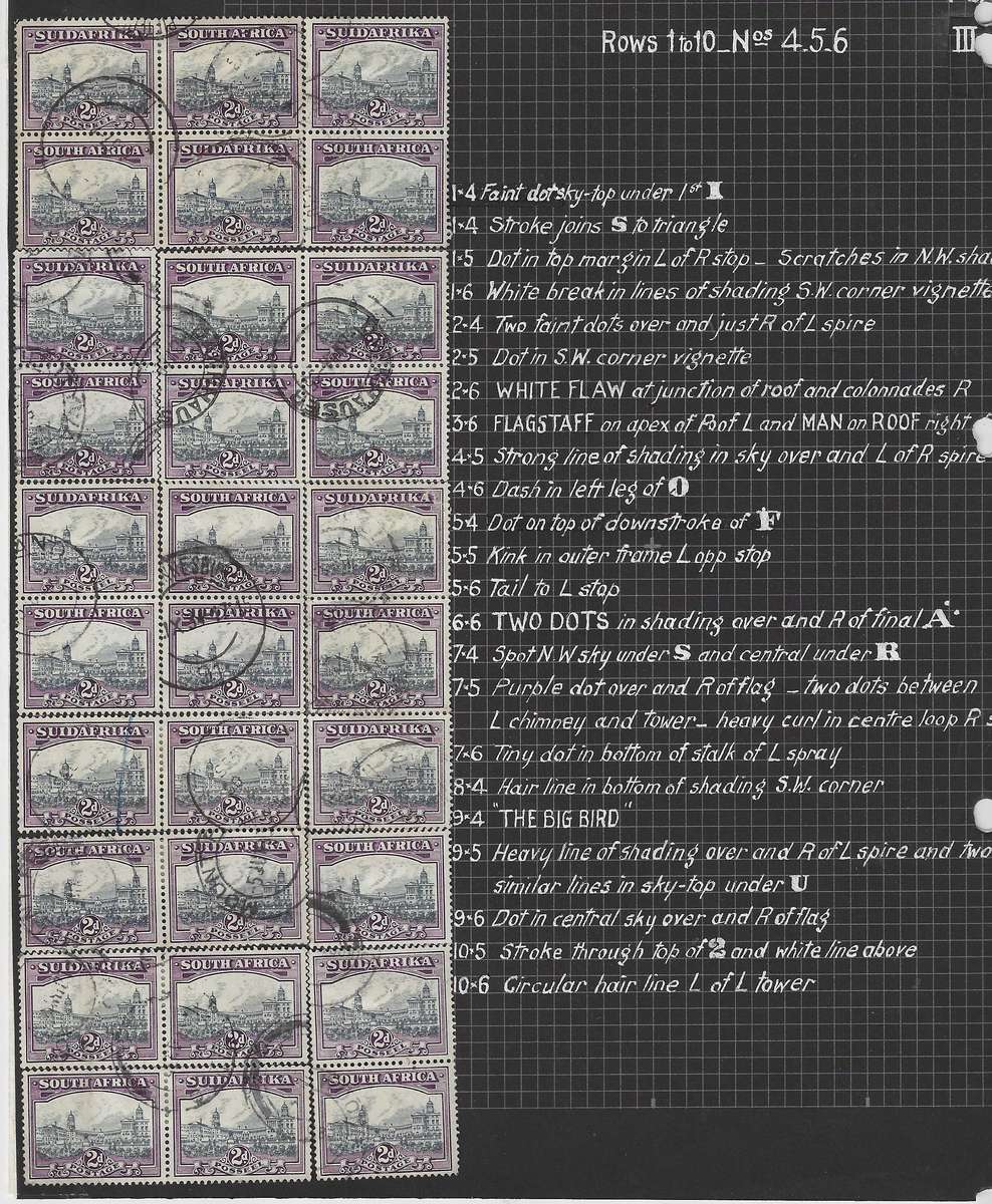 Union Reconstructed Plate III 2d Roto with notes.
