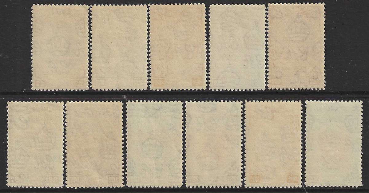 Malaya (Kelantan) the iconic 1937 set of 11 to 40c MNH. SG 40-50. See below.