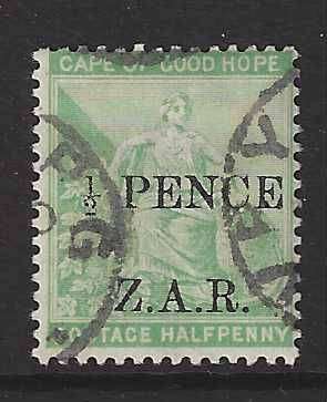 Vryburg (Boer Occupation) SACC 1 used.