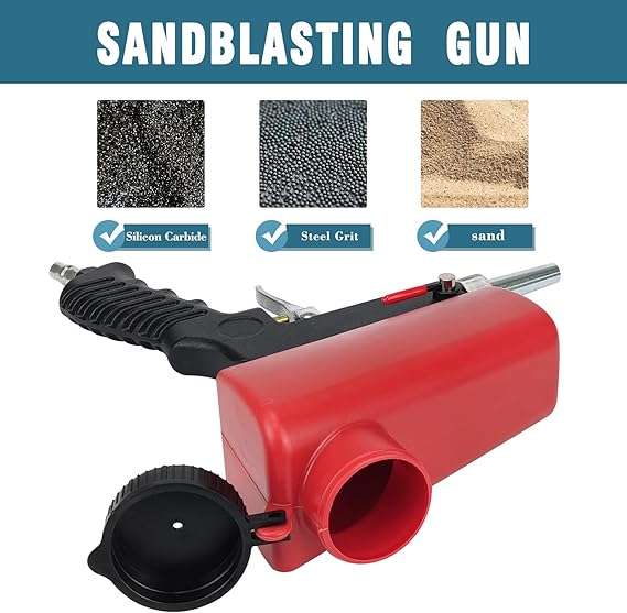 Handheld Pneumatic Sandblaster