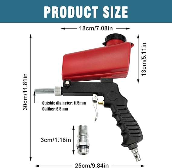 Handheld Pneumatic Sandblaster