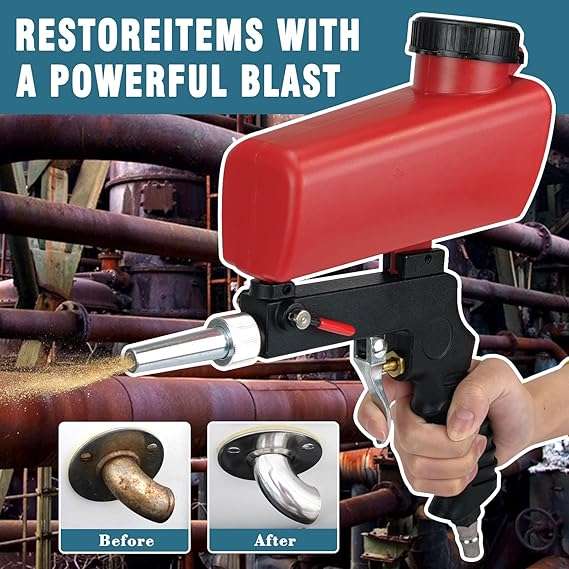 Handheld Pneumatic Sandblaster