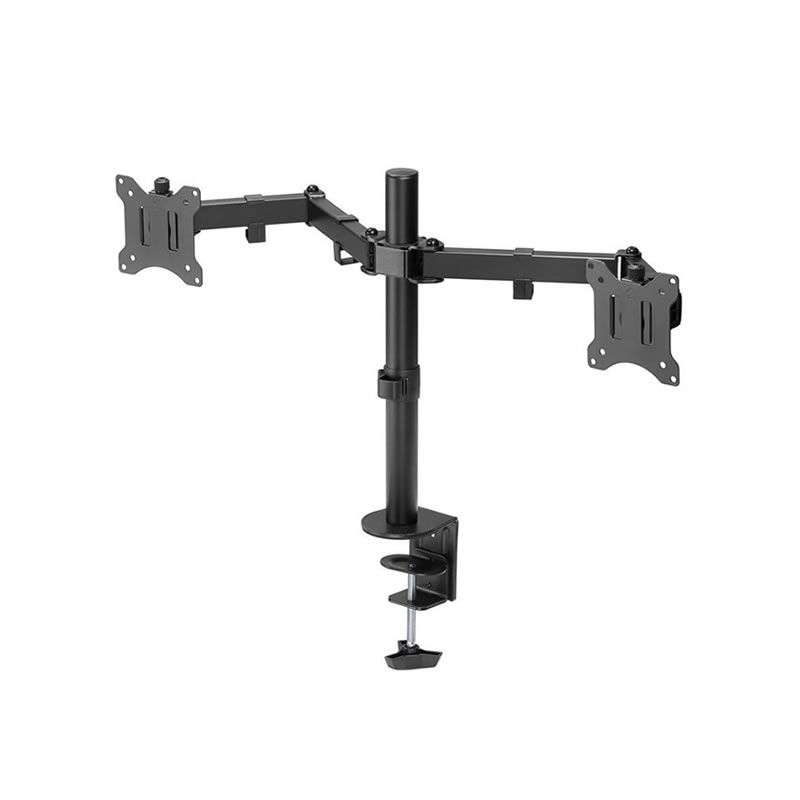 Heavy Duty 15-33" Full Motion Adjustable Dual Monitor Mount