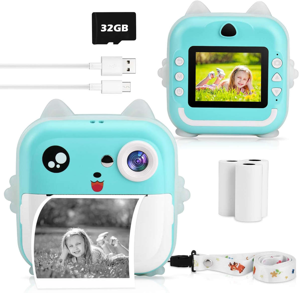 Aerbes AB-SX11 Kids Polaroid Printing Camera