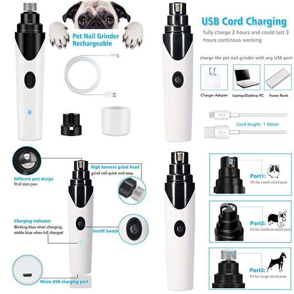 Ultra Electric Pet Nail Grinder
