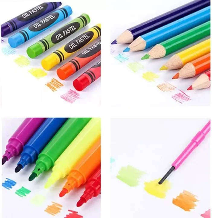 208 Piece Art Set for Kids