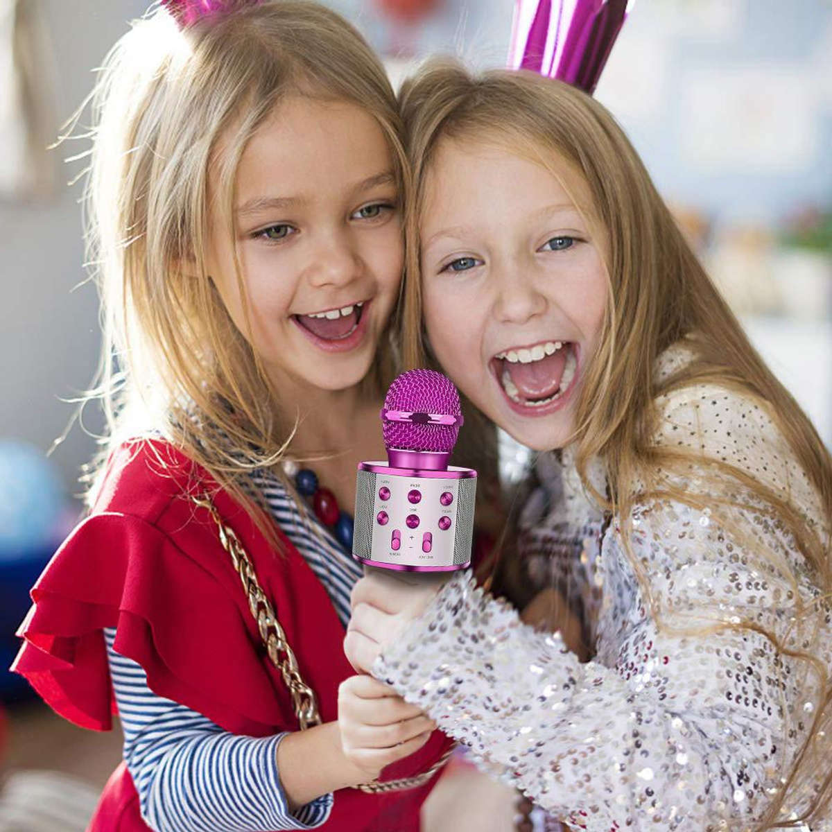 Wireless Portable Bluetooth Karaoke Microphone