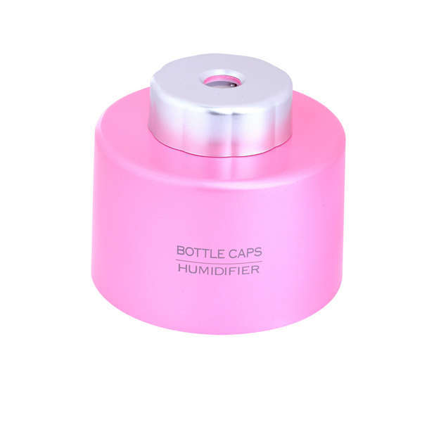 Water Bottle Cap Humidifier - Pink