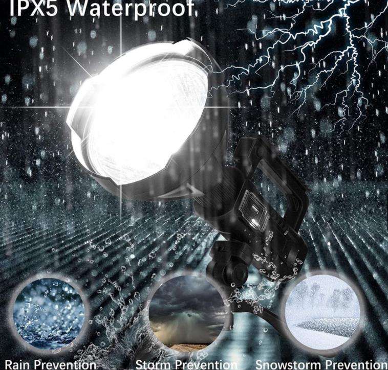 SUPER BRIGHT - Rechargeable Hand Lamp with Stand