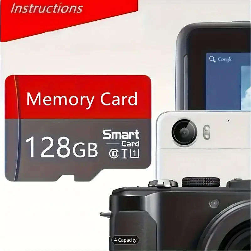 128GB Memory Card with Adapter
