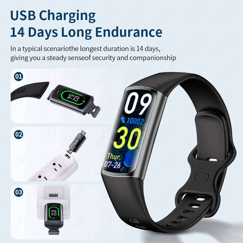 LIGE Fitness Health Watch