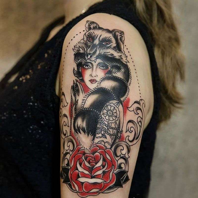 Professional Complete Double Gun Tattoo Kit with Aluminum Case