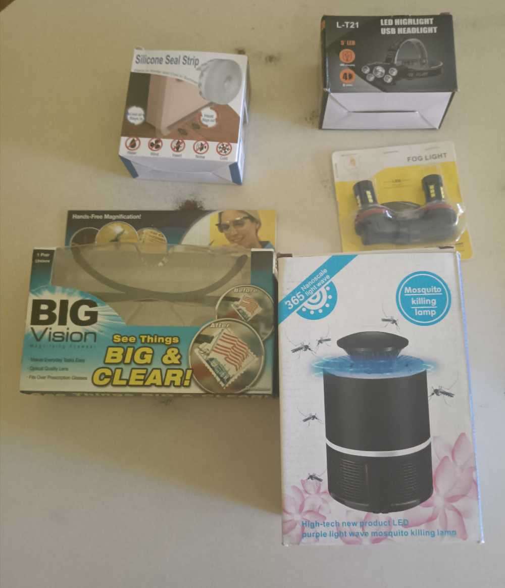Job lot of Brand New Gadgets