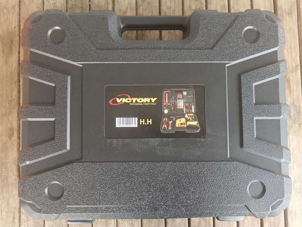 Cordless Electric Drill Set with 2 x 7500mAh Batteries