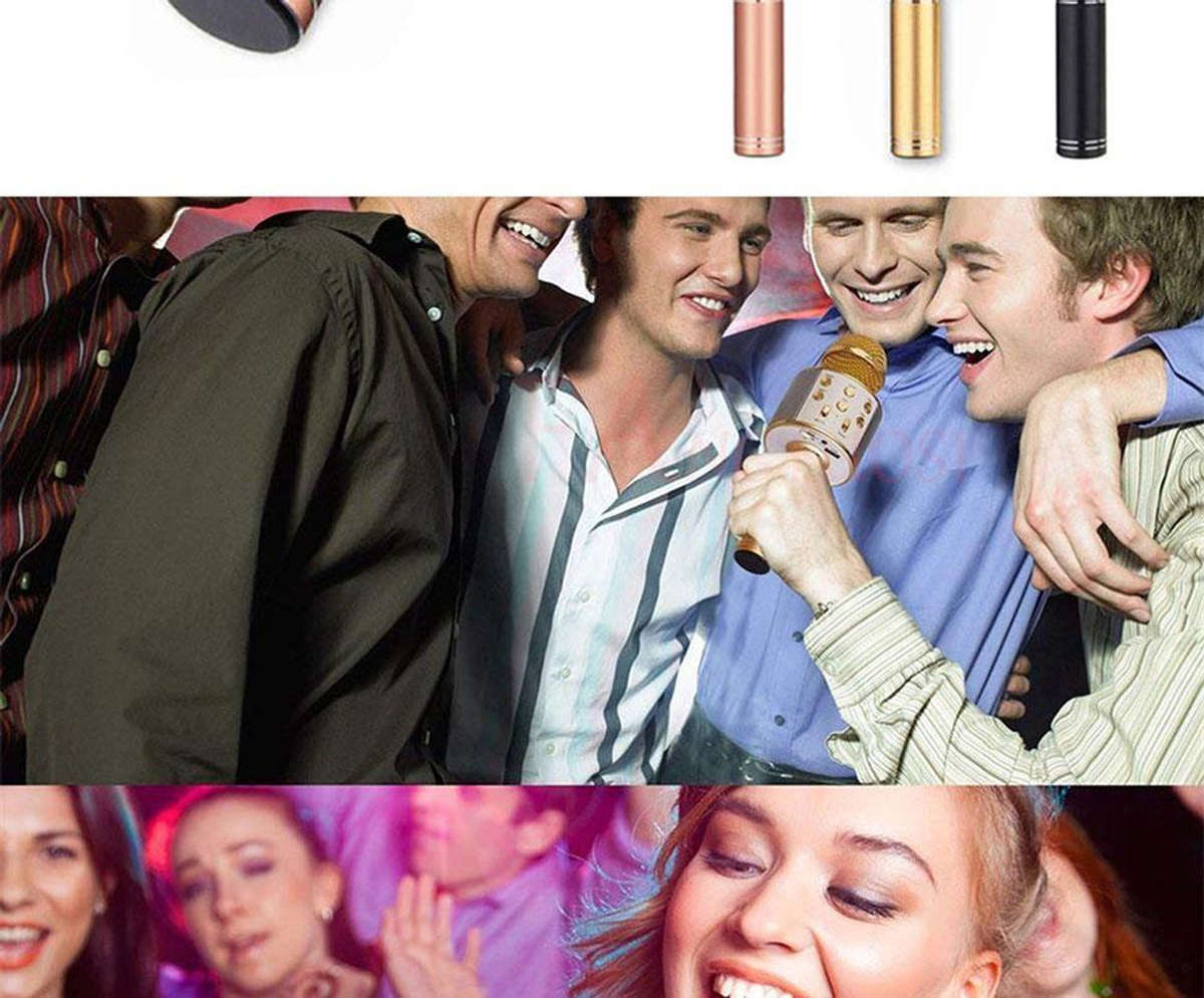 Wireless Portable Bluetooth Karaoke Microphone