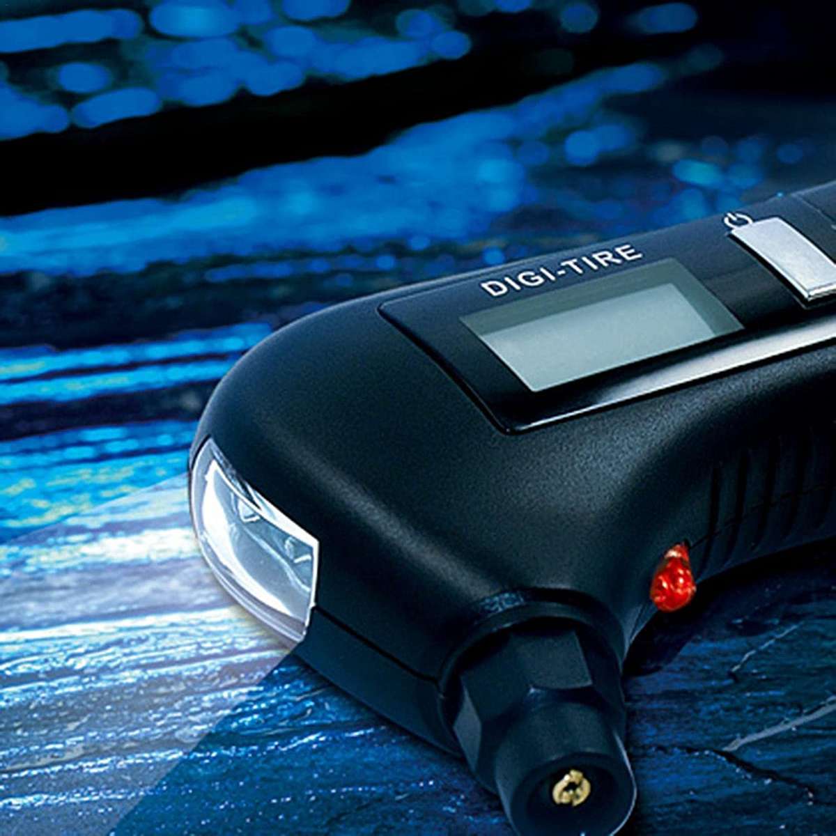 5 in 1 Digital Tire Pressure Gauge With Lots of Extras