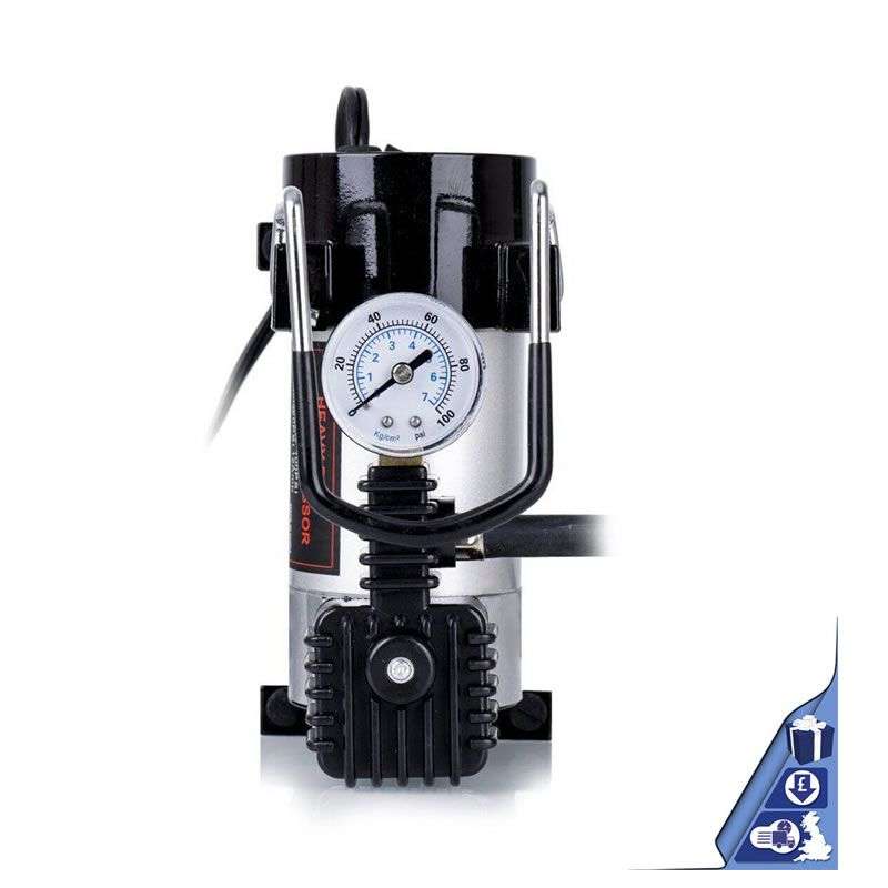 Portable 12V 965 kPA Multi-Purpose Vehicle Air Compressor