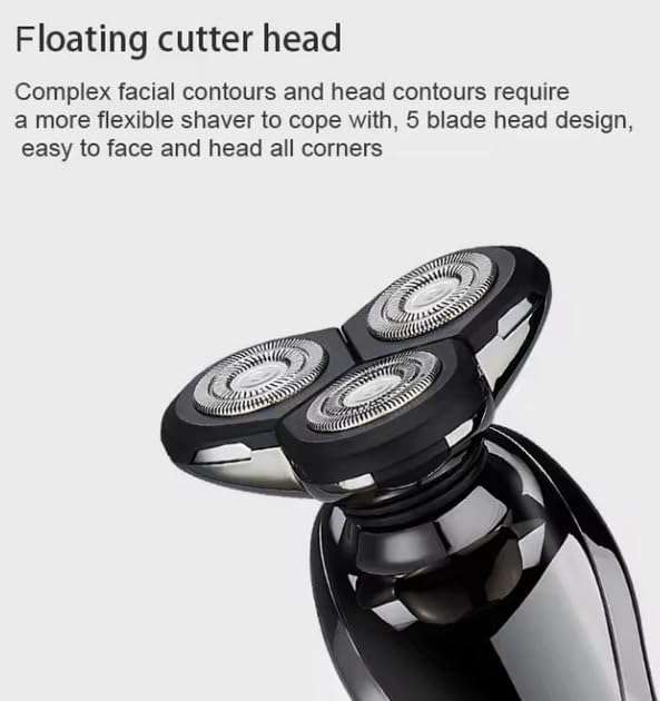 Daling Men's Electric Shaver, Beard and Moustache Trimmer, Washable, USB Charging