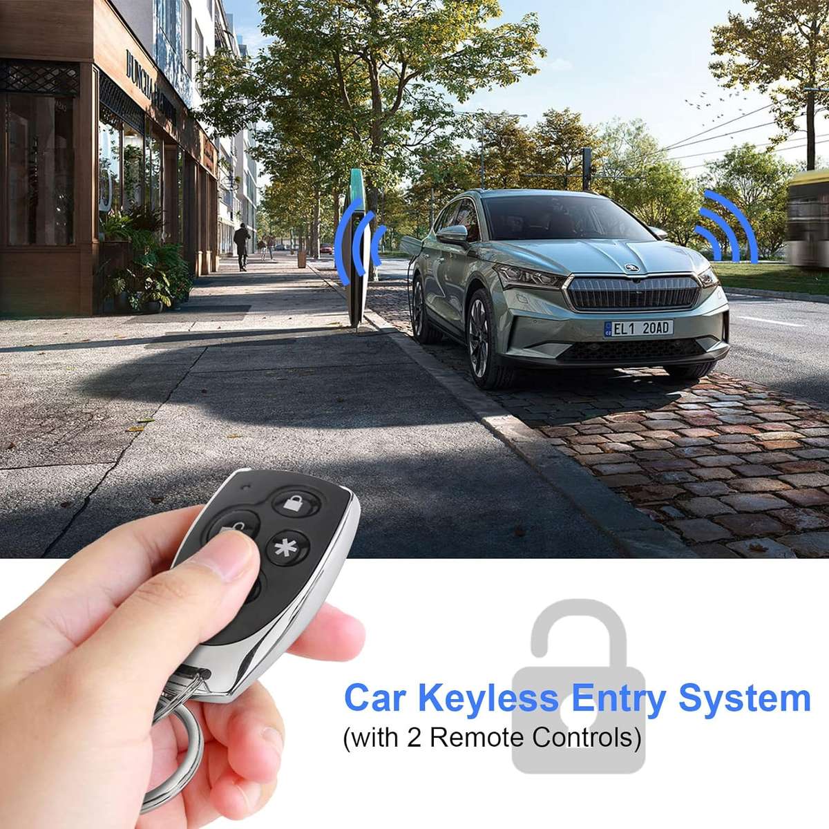 Loud and Clear Vehicle Security Alarm System
