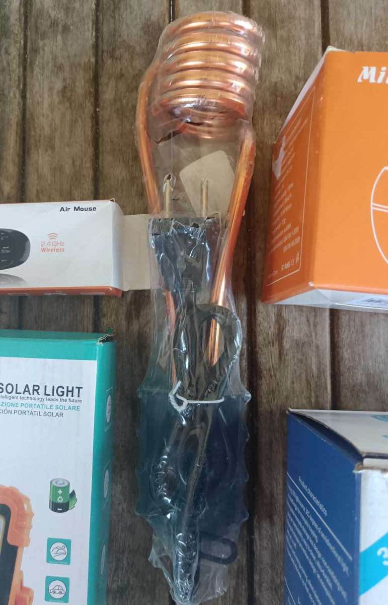 Brand New Lot of Gadgets from Solar LED lights to Air Mouse to Water Heater