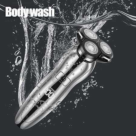 Daling Men's Electric Shaver, Beard and Moustache Trimmer, Washable, USB Charging