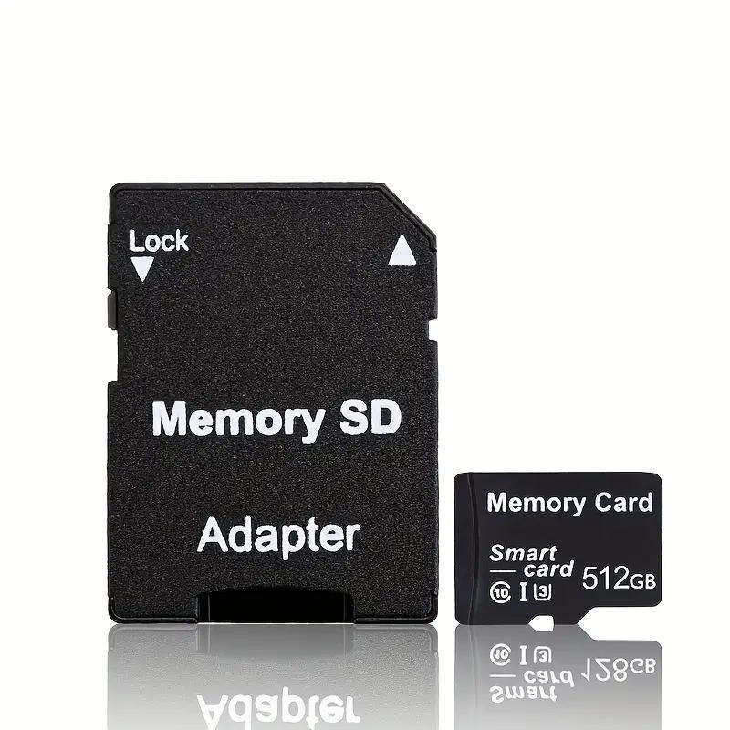 512GB High-Speed Memory Card with Adapter