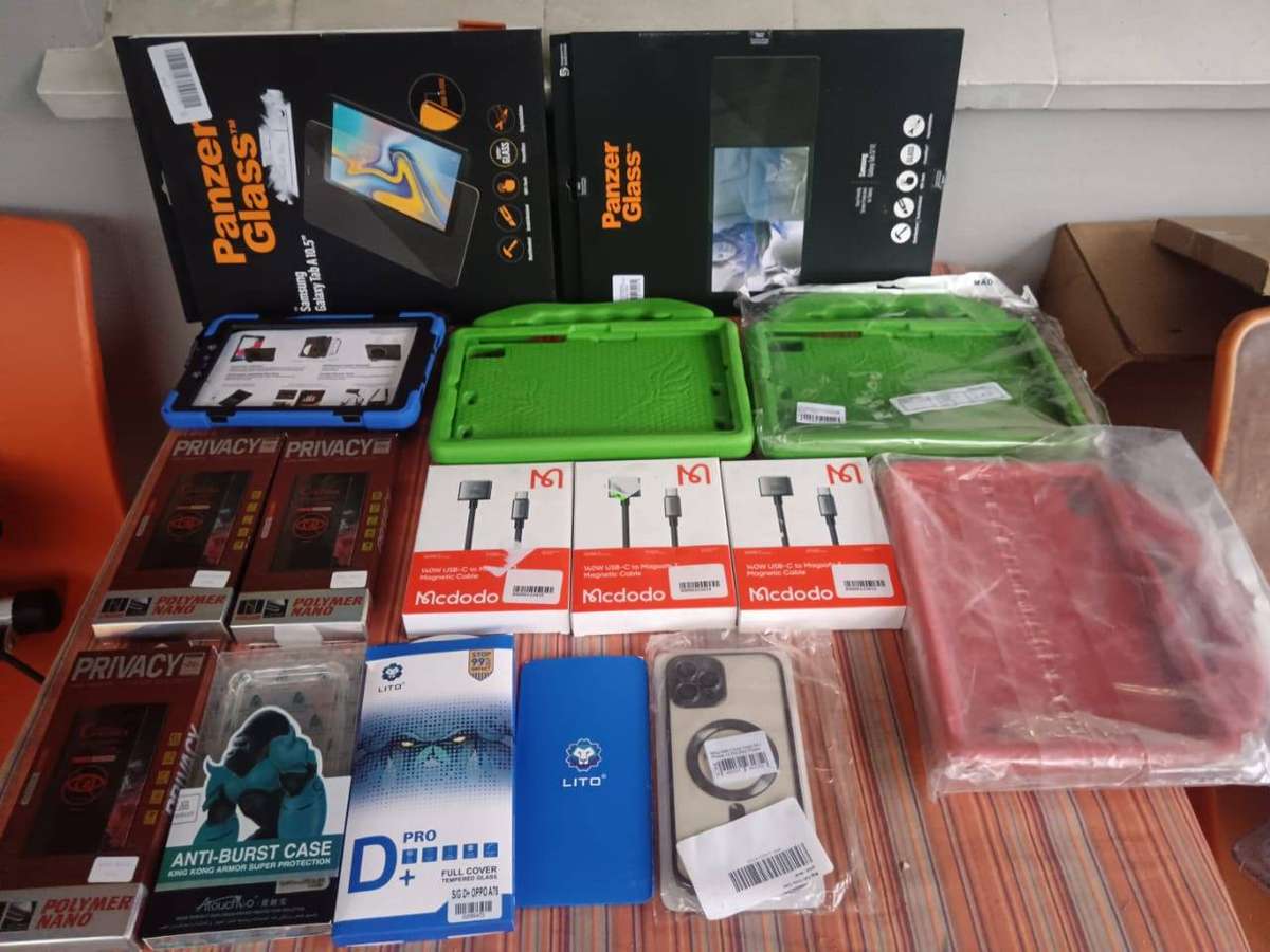 Phone, Apple, tablet, smart watch accessories lot