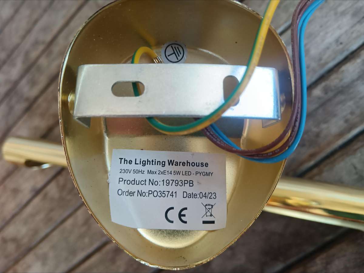 Beautiful Gold Light Fitting