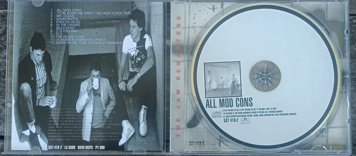 The Jam - All Mod Cons (CD, Album, RE, RM)