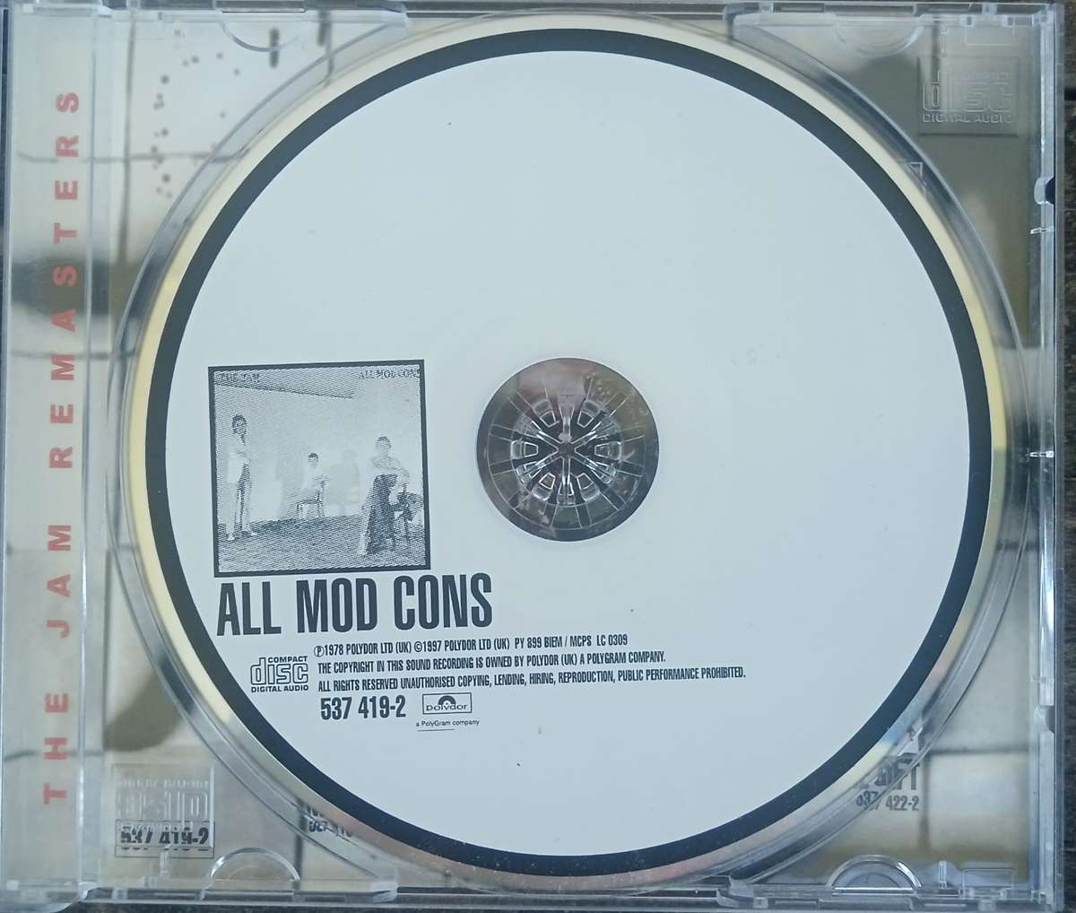 The Jam - All Mod Cons (CD, Album, RE, RM)