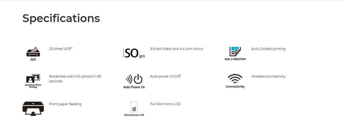 4 in 1 Canon PIXMA TR4540 Multifunction Inkjet Printer