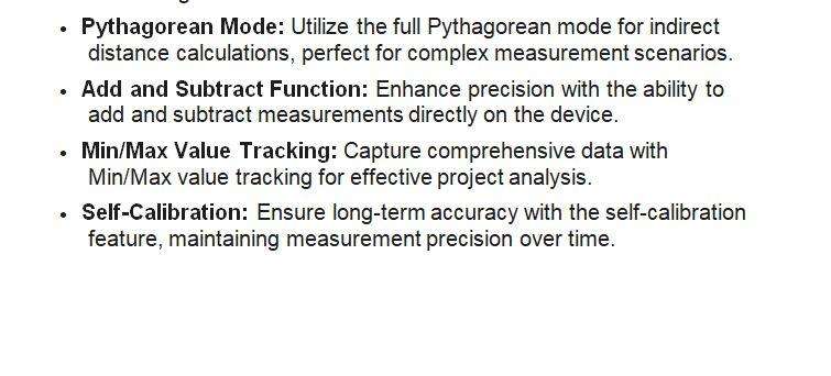 SNDWAY 100M High Precision Laser Measuring Tool