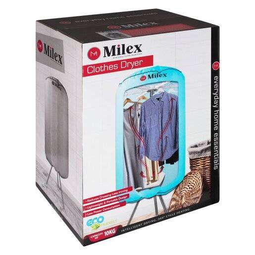 Milex 10KG Portable Electric Clothes Dryer (1000W)