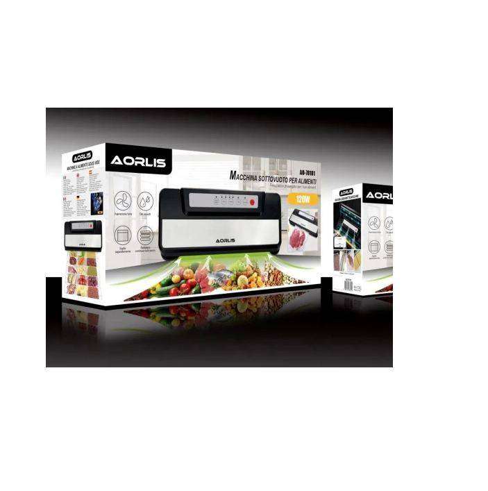 Powerful 120W Aorlis AO-78181 Vacuum Food Sealer