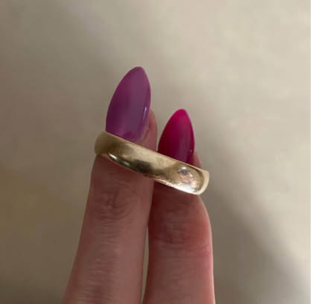 Vintage 1930s/40s mans wedding band in 9ct gold