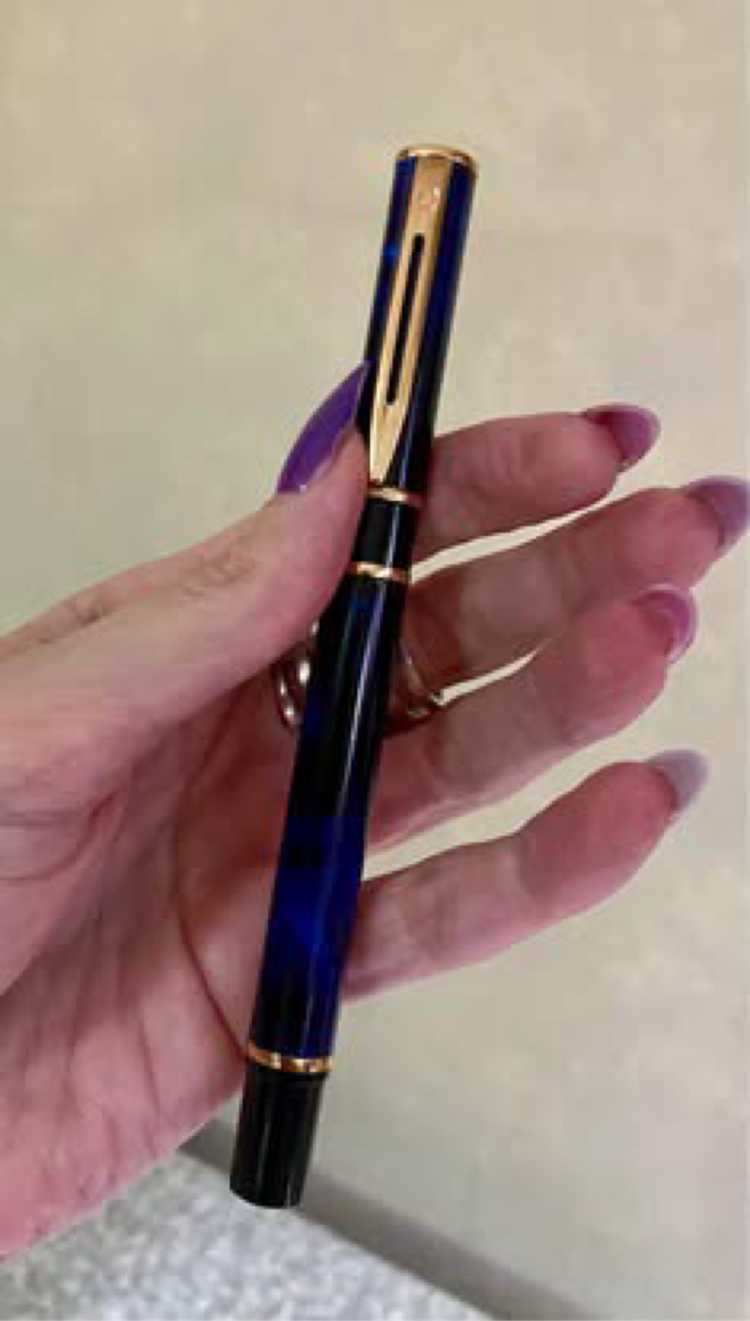 Waterman gold tipped fountain pen and pencil set