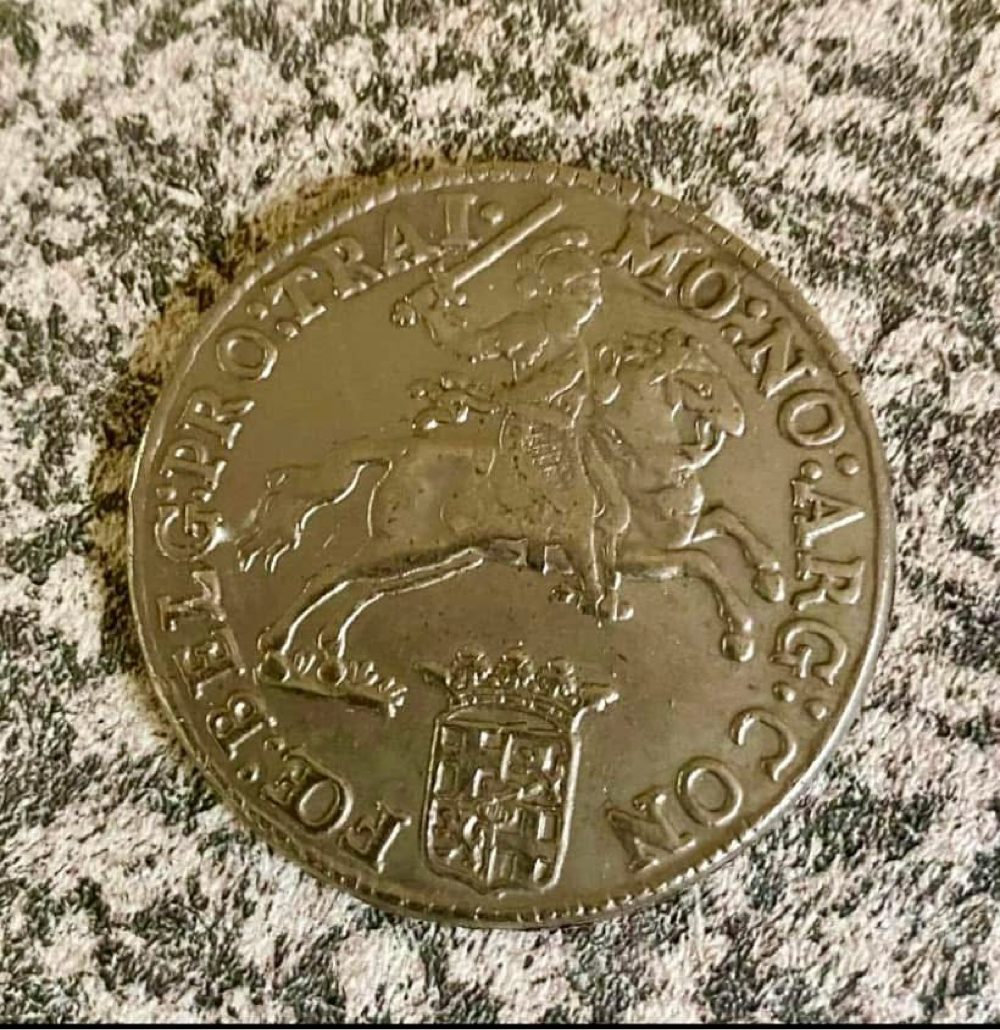 Netherlands Utrecht silver rider Ducaton replica