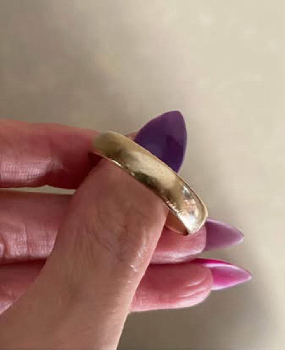 Vintage 1930s/40s mans wedding band in 9ct gold