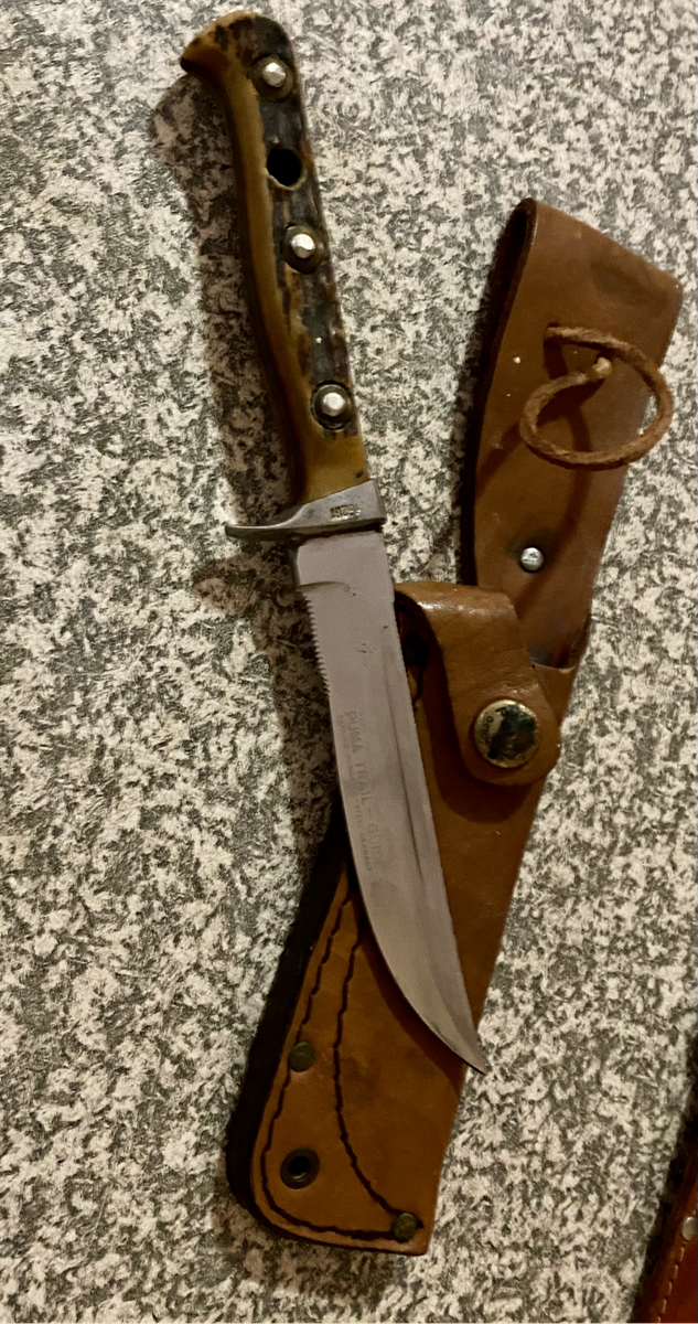 6382 Handmade Puma hunting knife