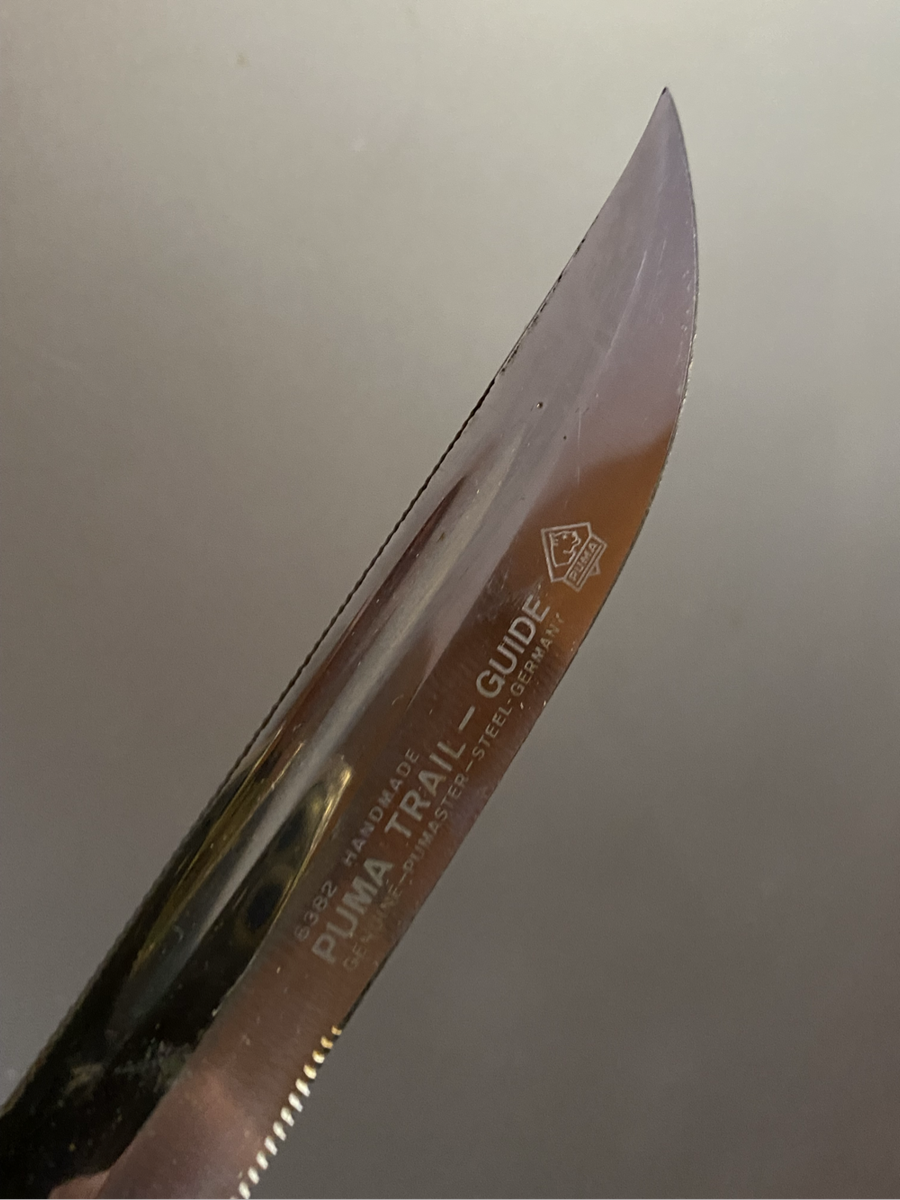 6382 Handmade Puma hunting knife