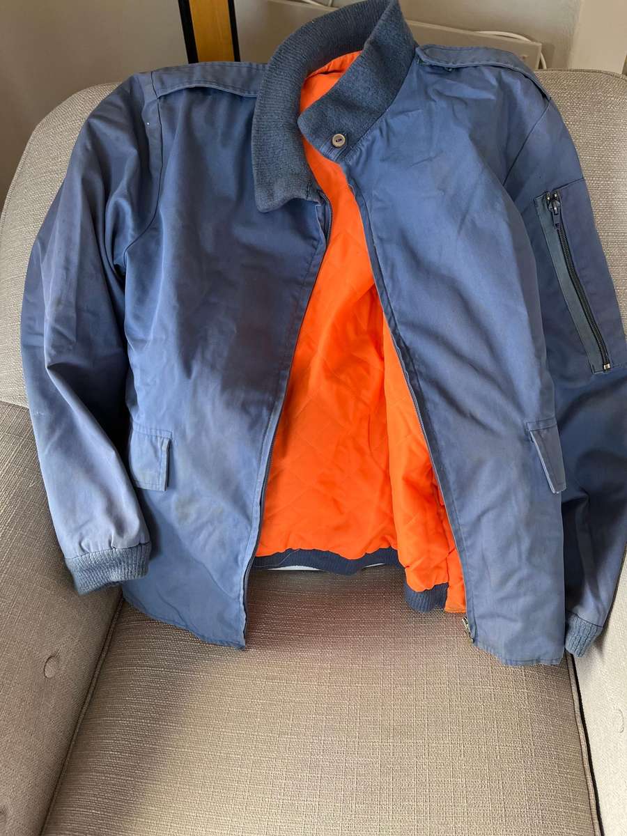 SAAF Border War era pilot flying jacket.