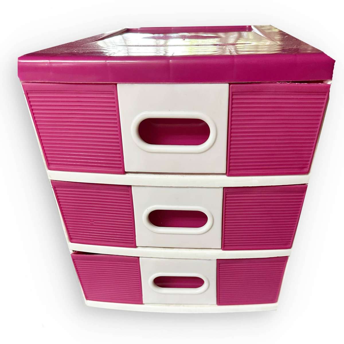 3 Tier A4 Drawer System Student or Office Home Desktop for printer paper stationary documents