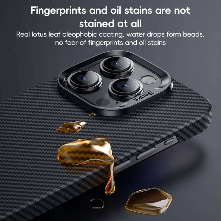 Benks Classic Kevlar 600D Fiber MagSafe Phone Case Compatible with Apple iPhone 16 Plus