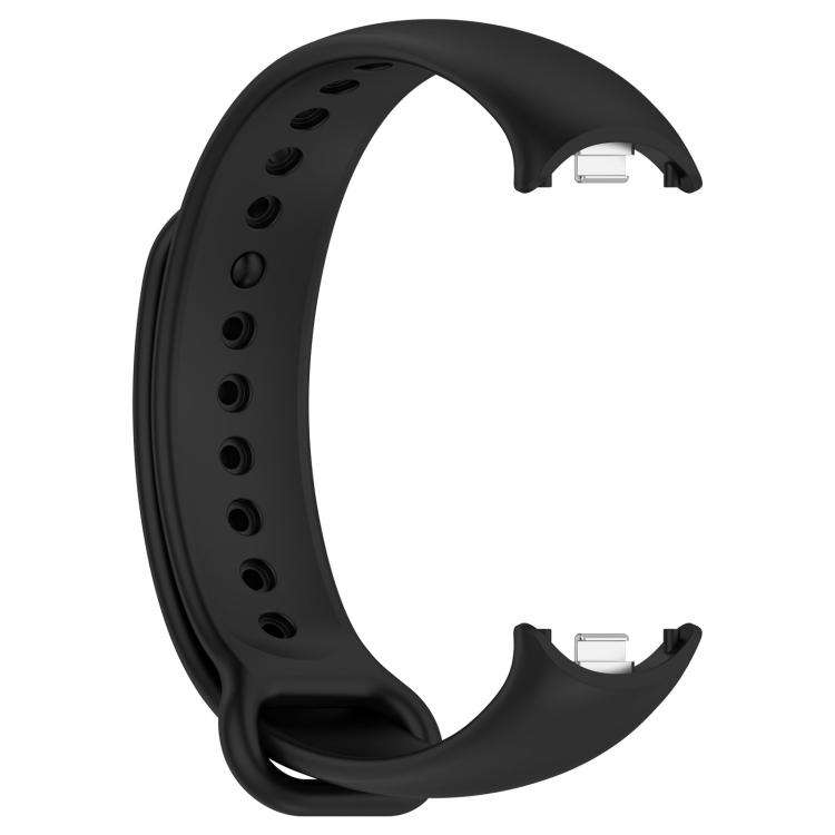 Silicone Watch Band/Strap for Xiaomi Smart Band 8/9 - Black - Pack of 10