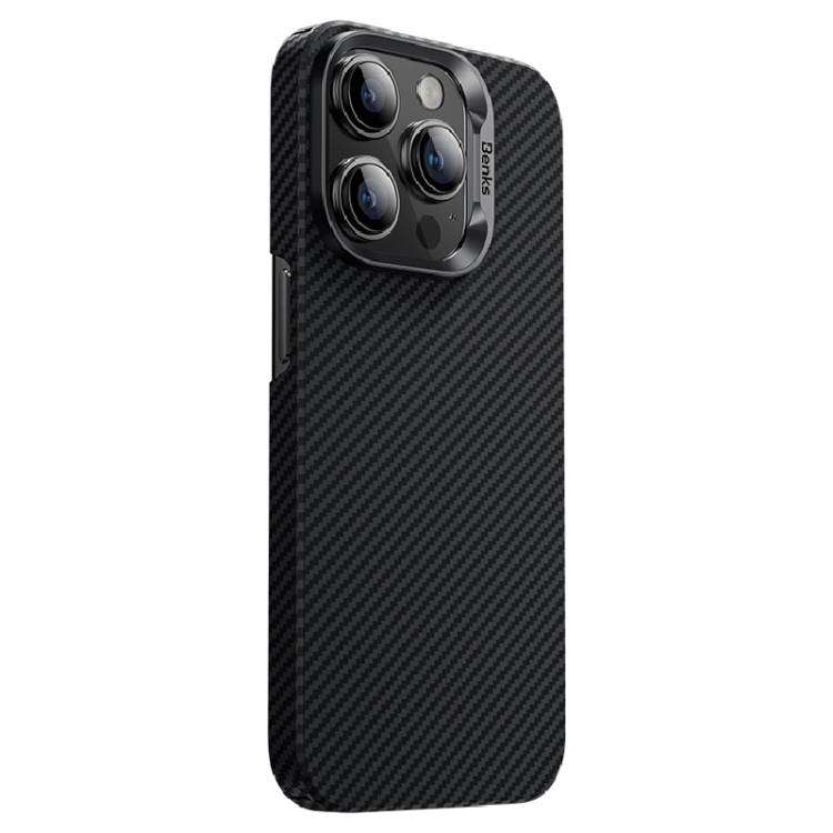 Benks Classic Kevlar 600D Fiber MagSafe Phone Case Compatible with Apple iPhone 16 Plus