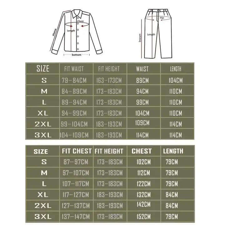 Votagoo G4 (Latest Generation) Tactical Uniform - Size XL