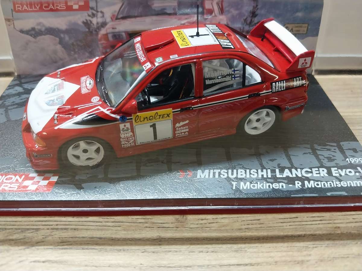Mitshubishi Lancer Evo 6 WRC Rally Car 1/43